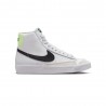 Nike Blazer Mid 77 Gs Bianco Nero - Sneakers Bambino