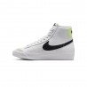 Nike Blazer Mid 77 Gs Bianco Nero - Sneakers Bambino