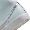 Nike Blazer Mid 77 Gs Bianco Argento - Sneakers Bambina