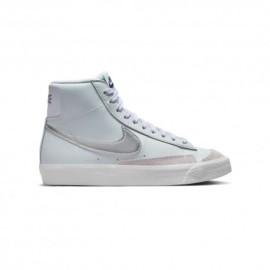 Nike Blazer Mid 77 Gs Bianco Argento - Sneakers Bambina