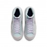 Nike Blazer Mid 77 Gs Bianco Argento - Sneakers Bambina