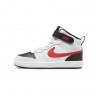 Nike Court Borough Mid 2 Ps Bianco Rosso - Sneakers Bambino