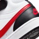 Nike Court Borough Mid 2 Gs Bianco Rosso - Sneakers Bambino