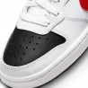 Nike Court Borough Mid 2 Gs Bianco Rosso - Sneakers Bambino