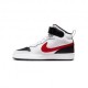 Nike Court Borough Mid 2 Gs Bianco Rosso - Sneakers Bambino