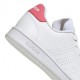 ADIDAS Advantage K Gs Bianco Fucisa - Sneakers Bambina