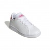 ADIDAS Advantage K Gs Bianco Fucisa - Sneakers Bambina