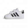 ADIDAS Grand Court 2.0 Cf I Td Bianco Nero - Sneakers Bambino