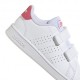 ADIDAS Advantage Cf I Td Bianco Fucisa - Sneakers Bambina