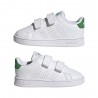 ADIDAS Advantage Cf I Td Bianco Verde - Sneakers Bambino