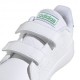 ADIDAS Advantage Cf I Td Bianco Verde - Sneakers Bambino
