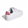 ADIDAS Advantage Cf C Ps Bianco Fucisa - Sneakers Bambina