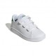 ADIDAS Advantage Cf C Ps Bianco Verde - Sneakers Bambino