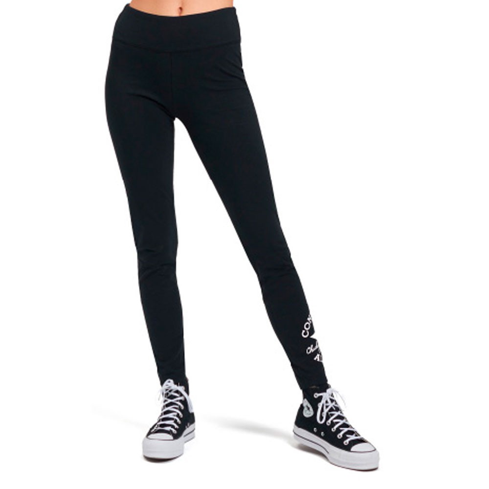 Image of Converse Leggings All Star Nero Donna XS