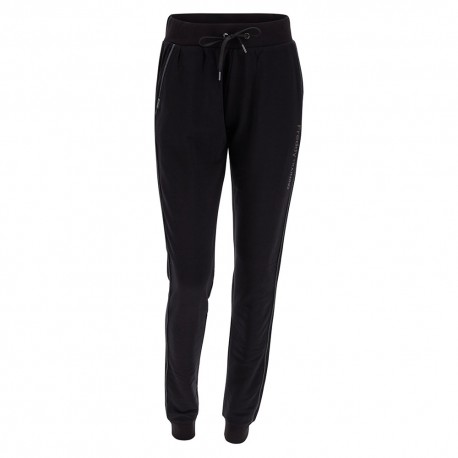 Freddy Pantaloni Con Polsino Nero Donna
