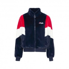 Fila Ecopelliccia Blu Rossa Donna