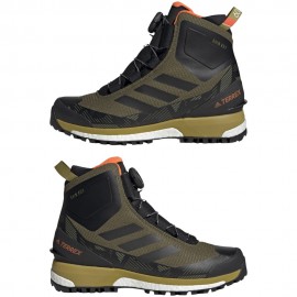 ADIDAS Terrex Conrax Boa R Focoli Nero Verde - Scarpe Trail Running Uomo