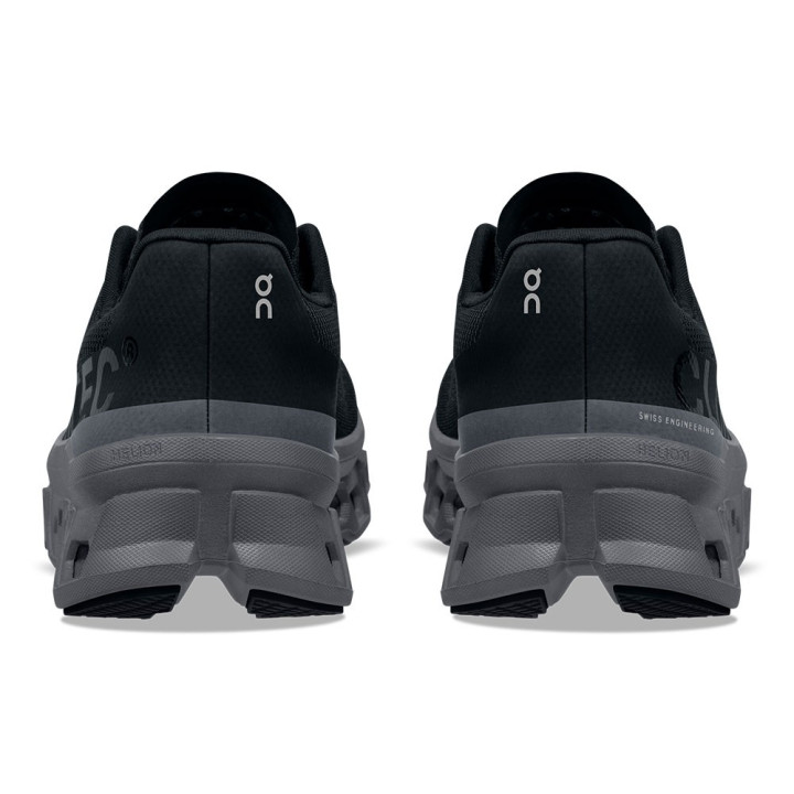 On Cloudmonster Nero - Scarpe Running Donna