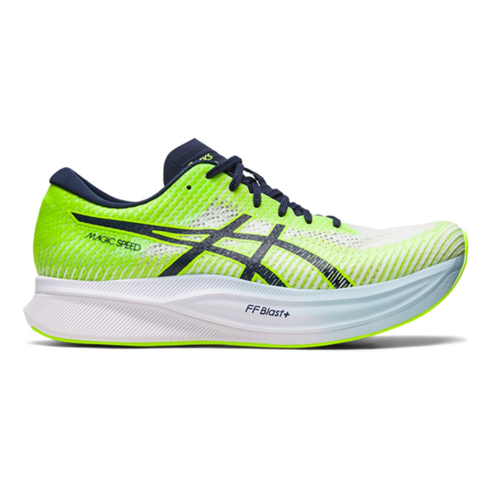 Asics Magic Speed 2 Hazard Verde - Scarpe Running Uomo EUR 41,5 / US 8