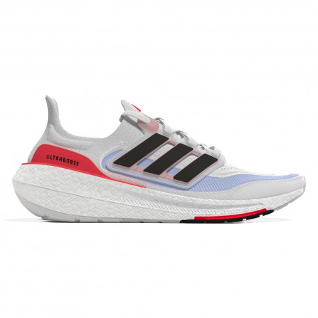 ADIDAS Ultraboost 23 Bianco Nero Rosso - Scarpe Running Uomo
