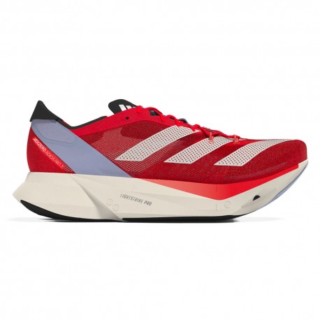 ADIDAS Adizero Adios Pro 3 Rosso - Scarpe Running Uomo