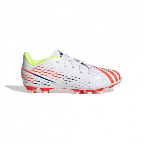 ADIDAS Predator Edge .4 Fxg Bianco - Scarpe Da Calcio Bambino