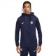 Nike Tuta Calcio Inter Con Cappuccio Blu Bianco Uomo