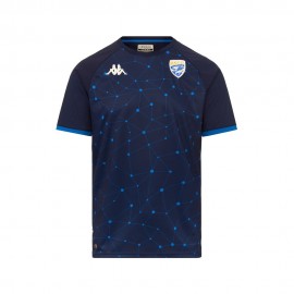 Kappa Maglia Calcio Brescia Pregara 22 23 Blu Bianco Uomo