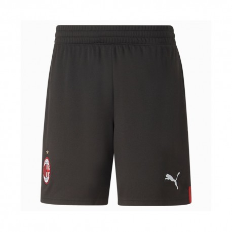 Puma Pantaloncini Calcio Gara Home Milan Nero Rosso Uomo