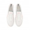 New Balance Unisex 300 Lea Bianco Rosa - Sneakers Uomo
