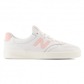 New Balance Unisex 300 Lea Bianco Rosa - Sneakers Uomo