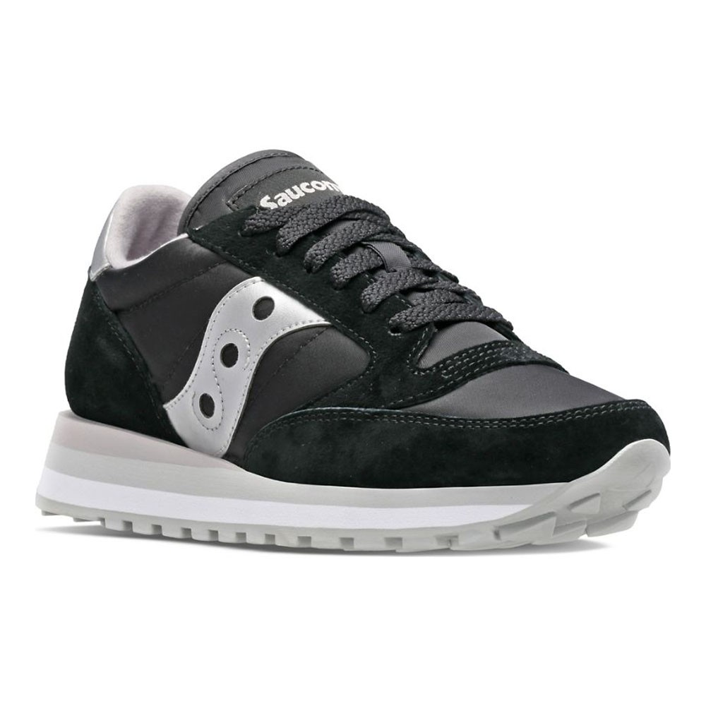 Saucony donna nero argento top