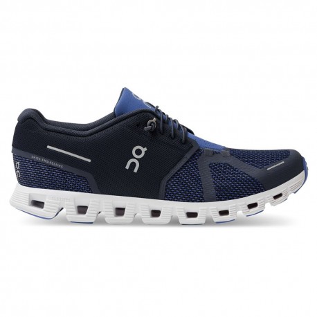 On Cloud 5 Combo Nero Blu - Sneakers Uomo