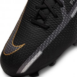 Nike Jr Phantomn GT2 Academy Mg Nero Oro - Scarpe Da Calcio Bambino