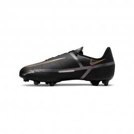 Nike Jr Phantomn GT2 Academy Mg Nero Oro - Scarpe Da Calcio Bambino