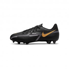 Nike Jr Phantomn GT2 Academy Mg Nero Oro - Scarpe Da Calcio Bambino
