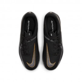 Nike Jr Phantomn GT2 Academy Mg Nero Oro - Scarpe Da Calcio Bambino