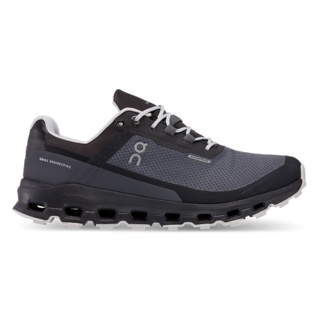 On Cloudvista Waterproof Eclipse Nero - Scarpe Trail Running Donna