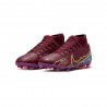 Nike Jr Mercurial Superfly 9 Club Km Fg/Mg Bordeaux - Scarpe Da Calcio Bambino
