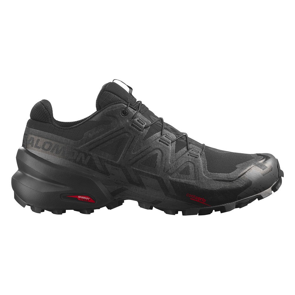 Salomon Speedcross 6 Gore-Tex Nero Scarpe Trail Running Uomo EUR 49 / UK 13,5