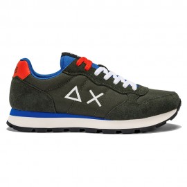 Sun 68 Tom Solid Nylon Verde Bianco - Sneakers Uomo