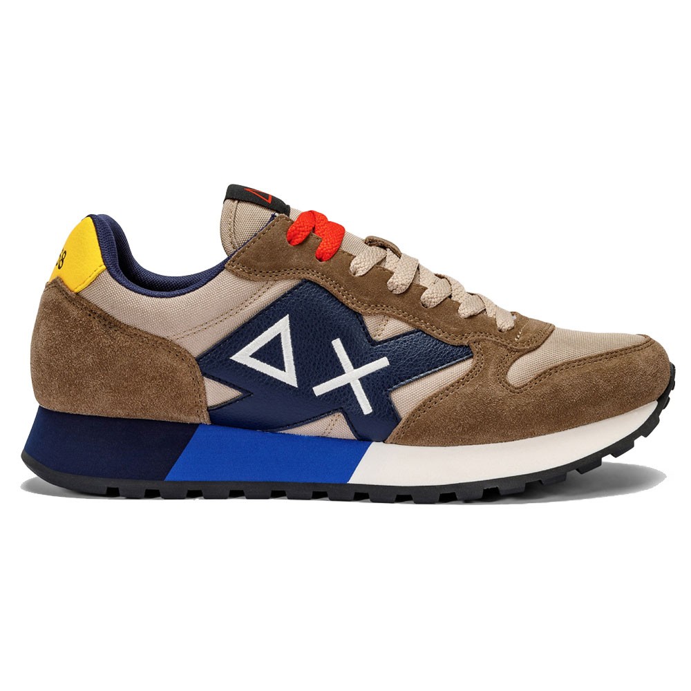 Sun 68 Jaki Solid Beige Blu Sneakers Uomo Acquista online su