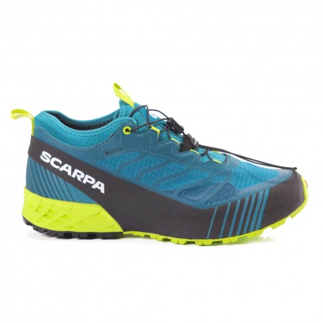 Scarpa Ribelle Run Gore-Tex Lake-Lime - Scarpe Trail Running Uomo