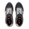 Sun 68 Daddy Nylon Suede Grigio Beige - Sneakers Uomo