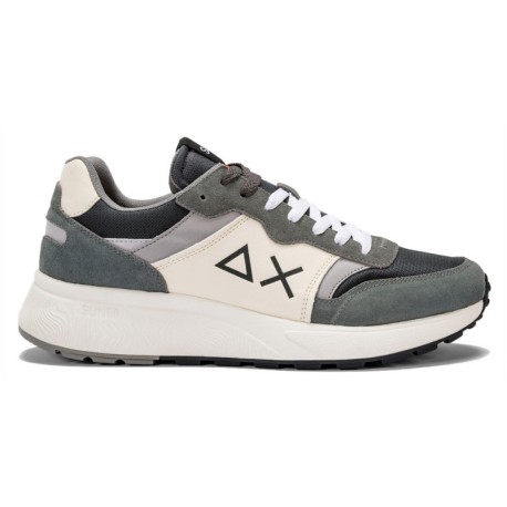 Sun 68 Daddy Nylon Suede Grigio Beige Sneakers Uomo Acquista