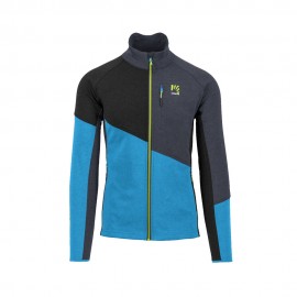 Karpos Fleece Federa Blue Jewel Nero Uomo