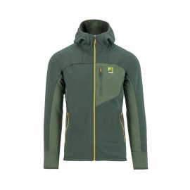 Karpos Fleece Mezzodi Hoodie Jungle Verde Smoke Pine Uomo