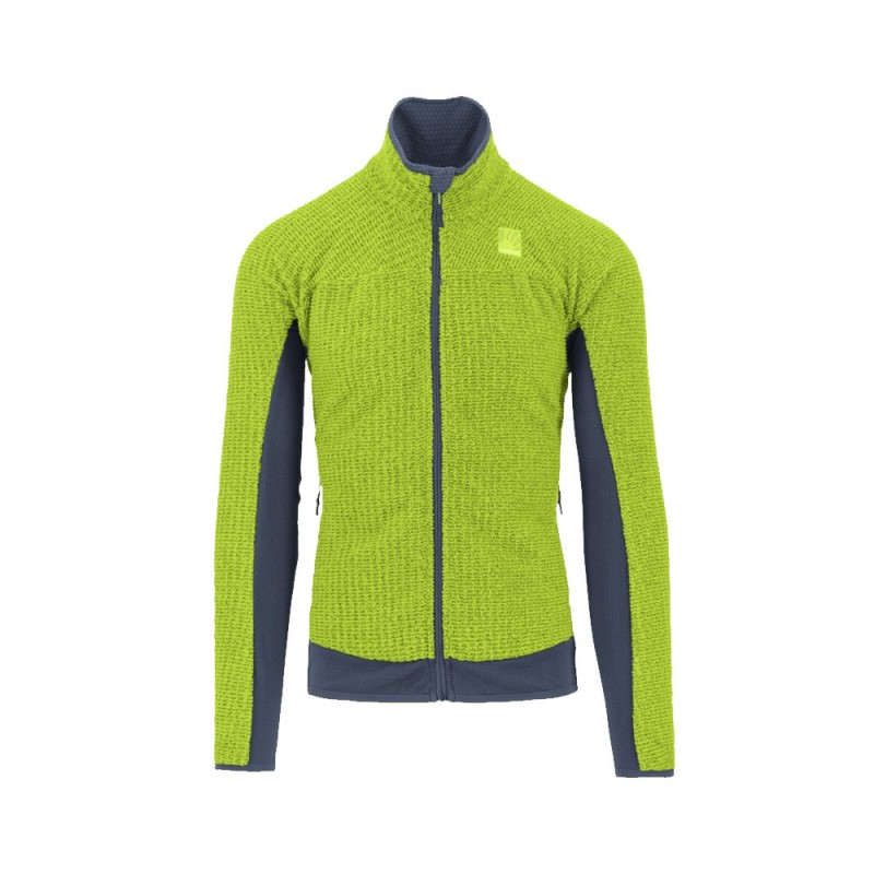 Karpos Fleece Rocchetta Lime Verde Dark Slate Uomo