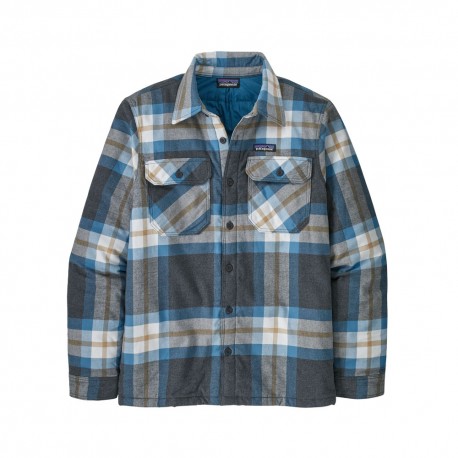 Patagonia Camicia Montagna Insulated Organic Cotton Midweight Fjord Flannel (47 Uomo