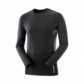 Salomon Maglia Trail Running Sense Deep Nero Uomo